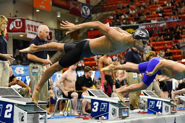 East Carolina swimmer